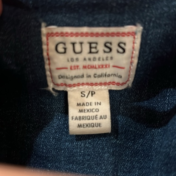 GUESS Ripped Denim Jacket - Picture 3 of 3